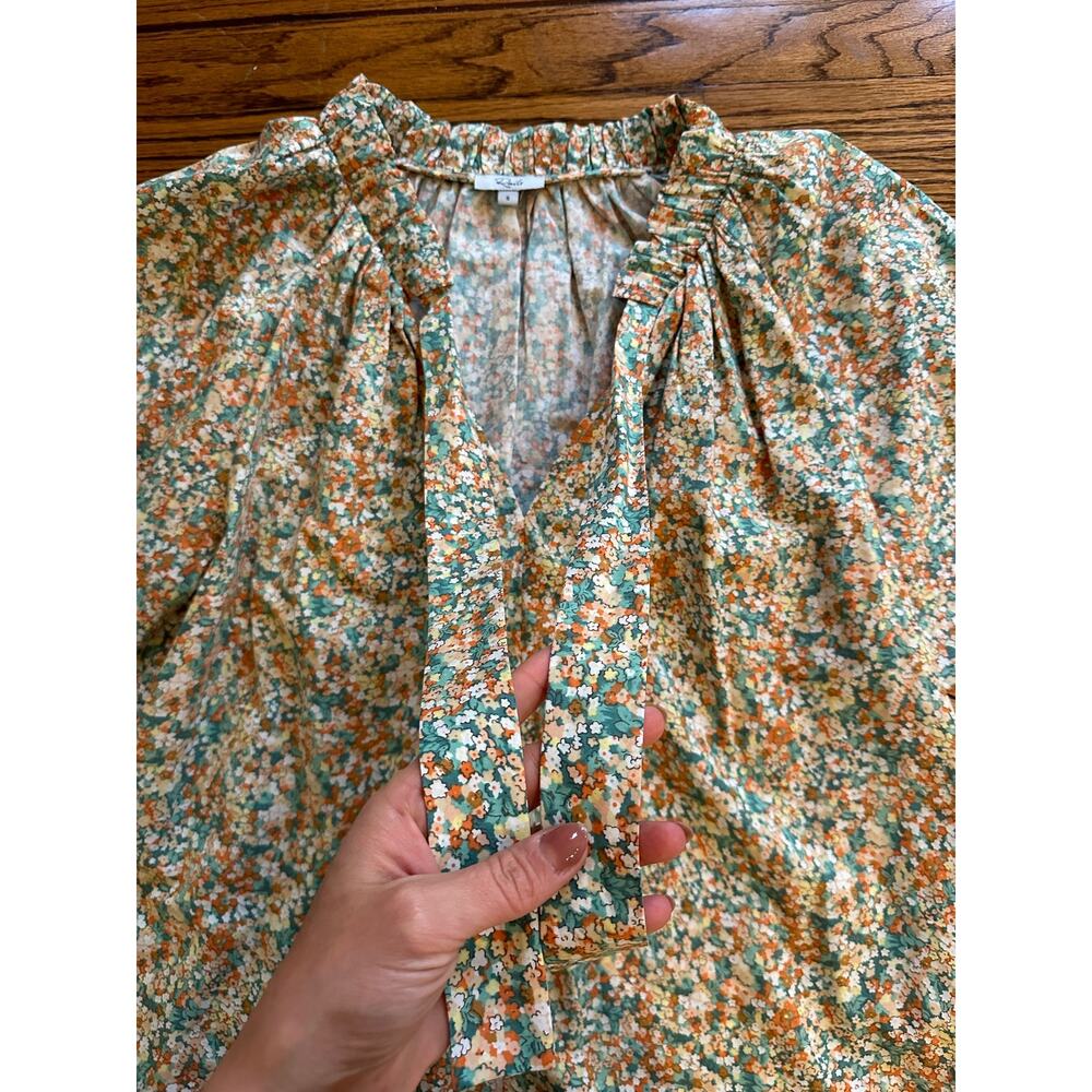 Rails Amal Floral Print Blouse NWOT Small - Picture 10 of 12